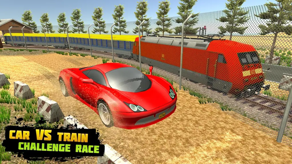 Train Racing 3d- Bus Vs Train Ảnh chụp màn hình 3