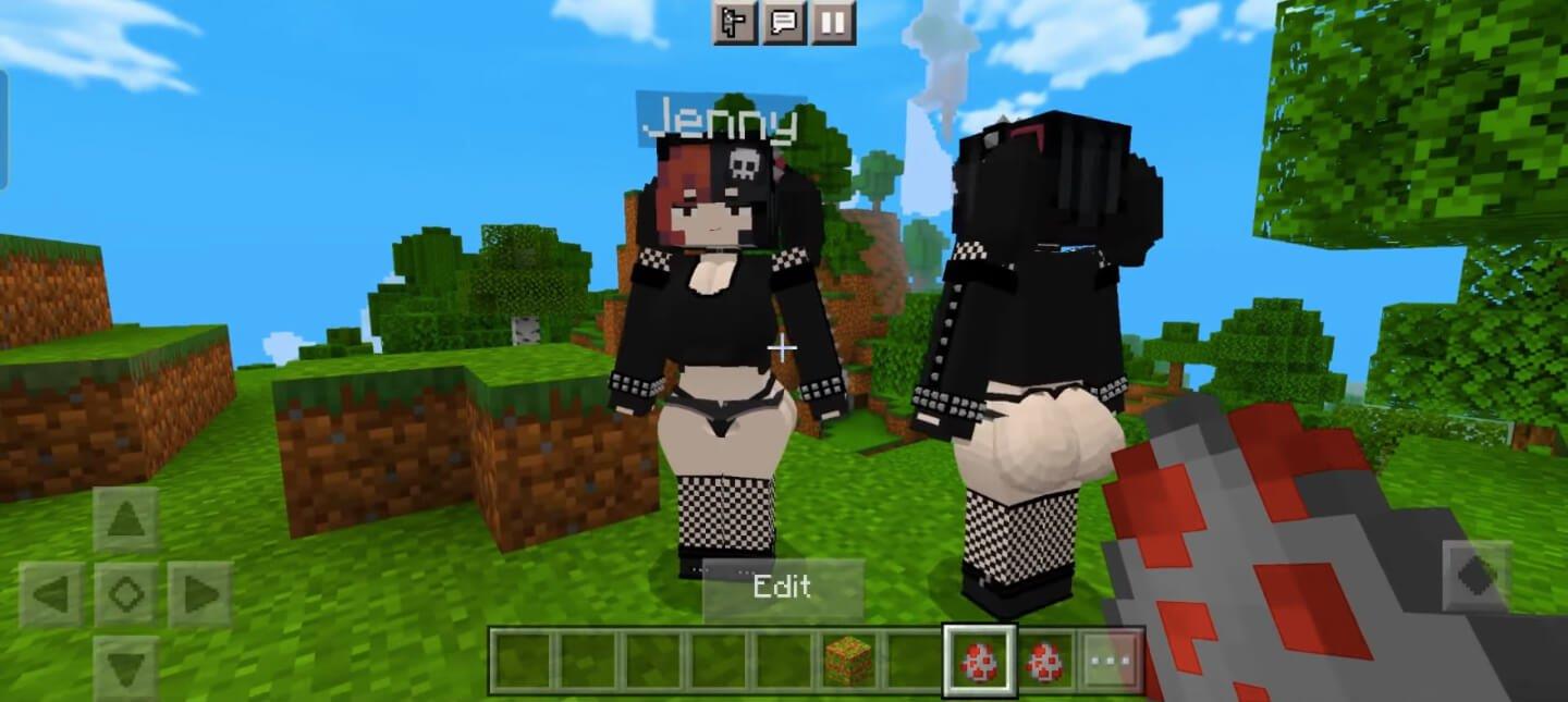Minecraft Jenny ဖန်သားပြင်ဓာတ်ပုံ 0