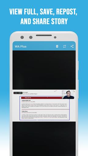 WA Plus: WhatsApp Saver & Chat Screenshot 1
