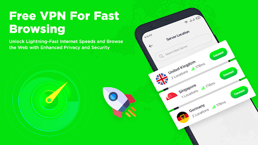 GoFast VPN - Secure Fast Proxy ภาพหน้าจอ 1