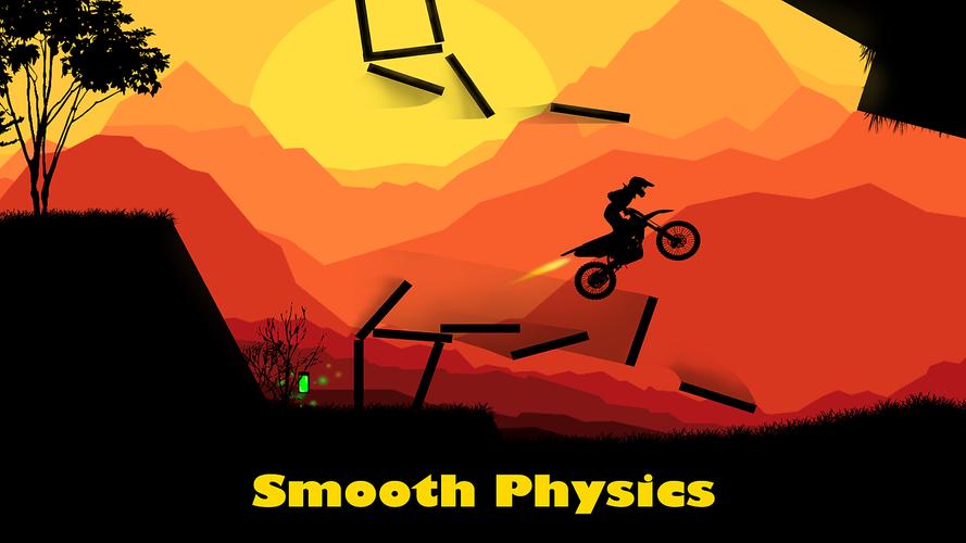 Sunset Bike Racer - Motocross Capture d'écran 2