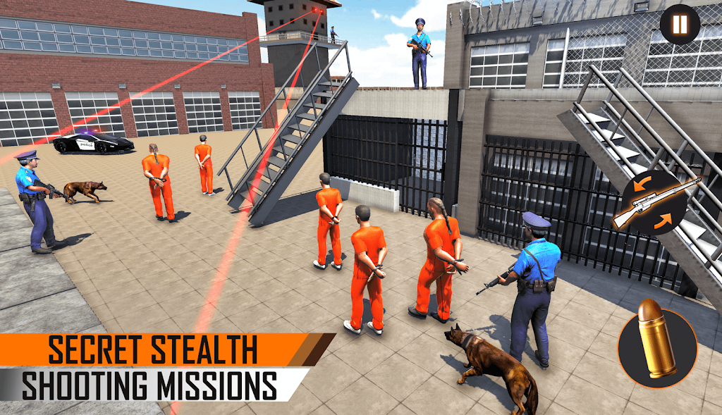 Prisoner Sniper Shooting 3D Gun Games Capture d'écran 0