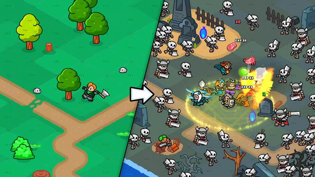 Schermata Rumble Heroes - Adventure RPG 0
