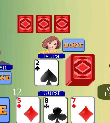 thirty one - 31 card game by makeup games スクリーンショット 2