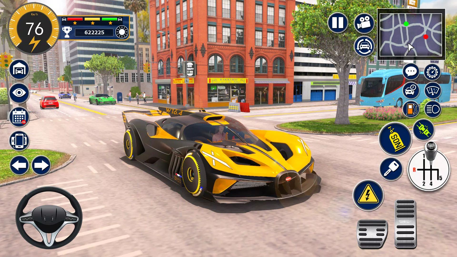 Bugatti Game Car Simulator 3D应用截图第1张