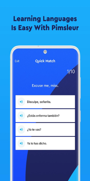 Pimsleur: Language Learning Captura de tela 1