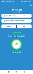 Schermata Rafi Fast UDP VPN 2