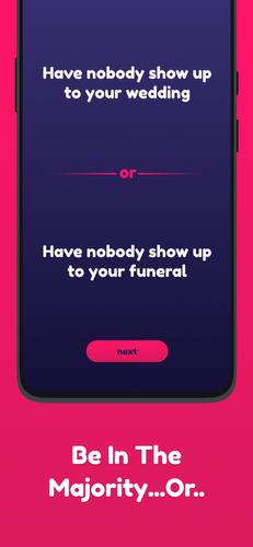 Would You Rather Capture d'écran 1