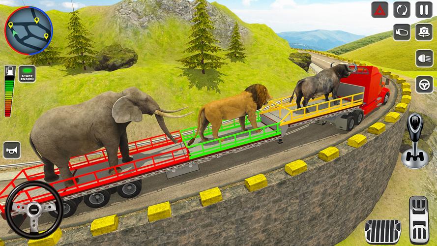Wild Animal Truck Transporter應用截圖第1張