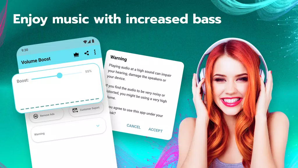 Volume Booster for Android應用截圖第1張
