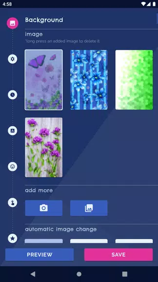 Abstract Live Wallpaper Themes स्क्रीनशॉट 0
