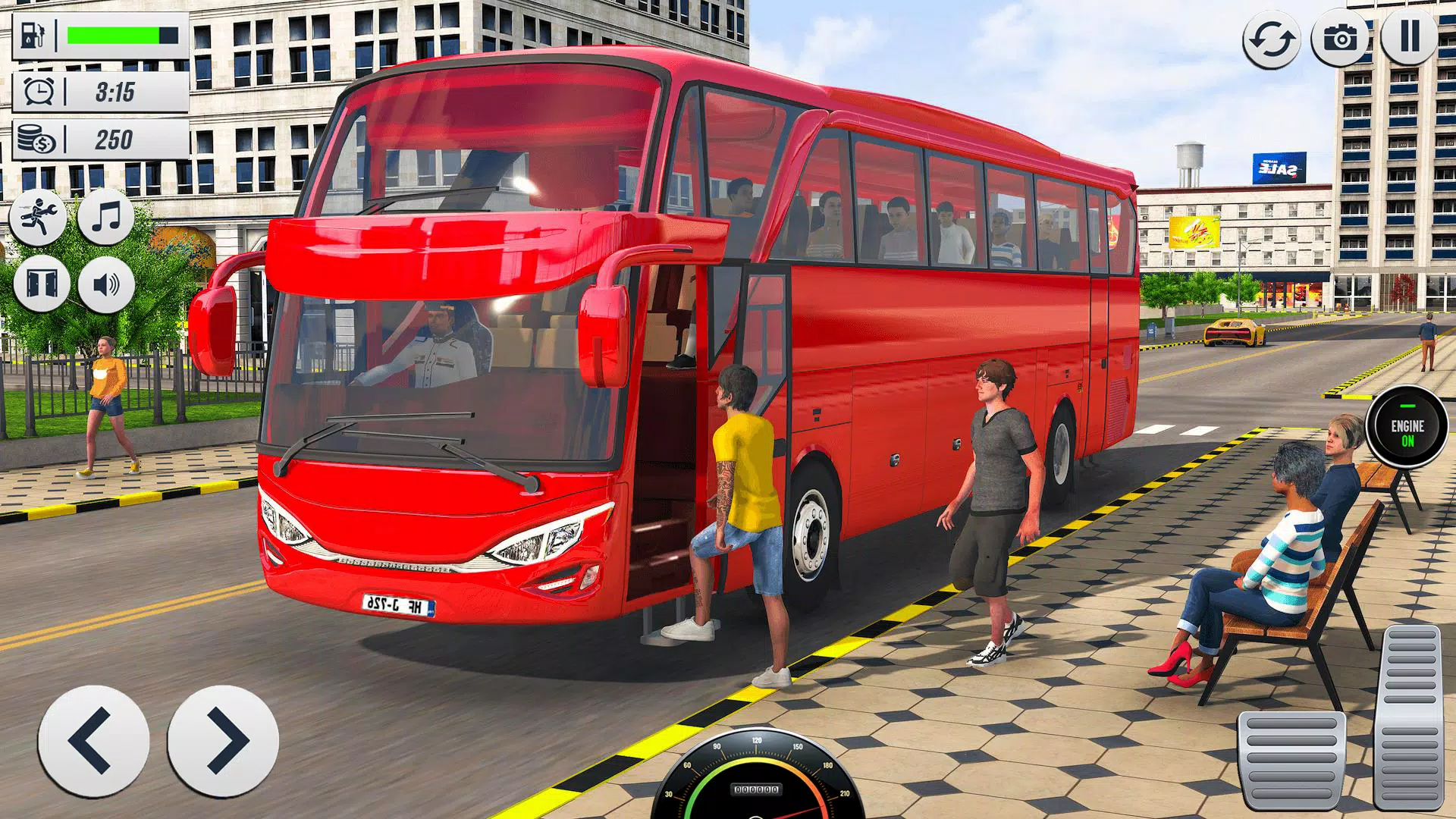 Highway Bus Driving Simulator 스크린샷 2