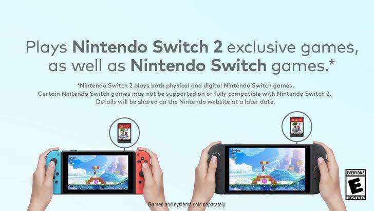 Nintendo Switch 向下相容性