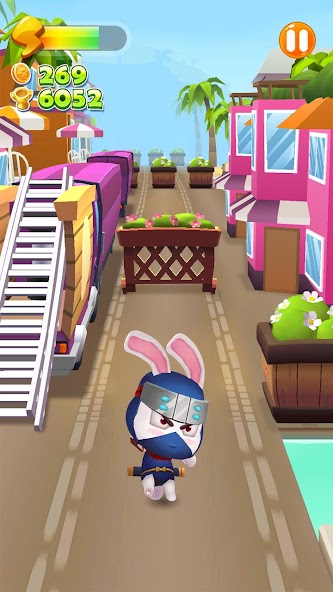 Run Talking Ninja Run! Mod Скриншот 1