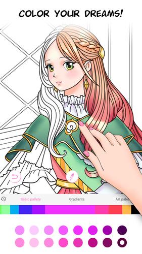 Anime Games Coloring Book 스크린샷 3