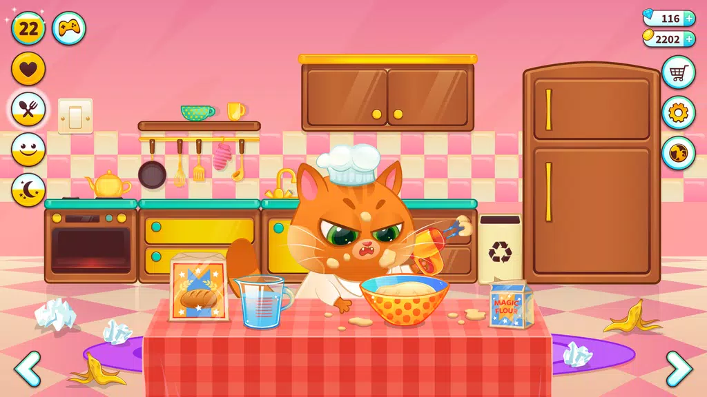 Bubbu – My Virtual Pet Cat ภาพหน้าจอ 1