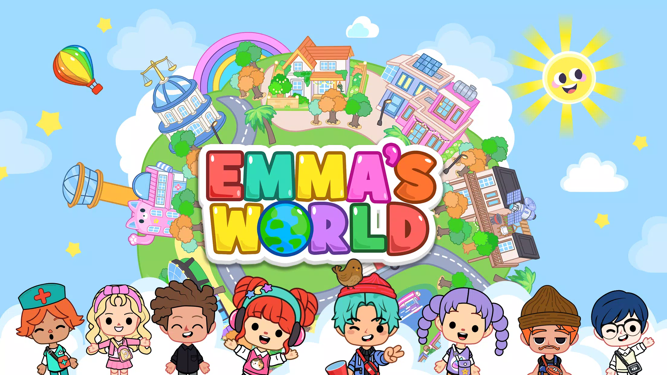 Emma's World - Town & Family Capture d'écran 0
