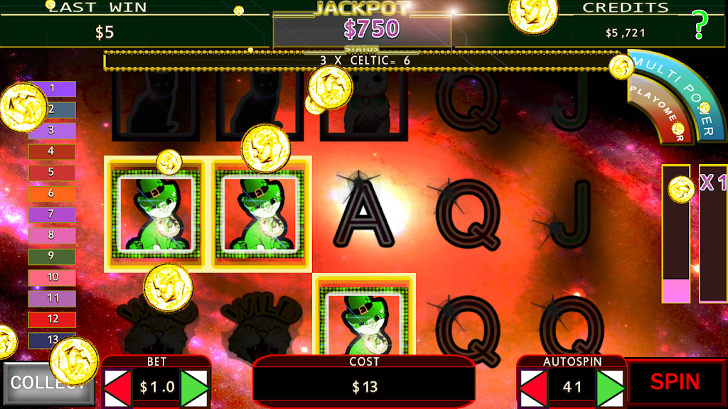 Lucky Beckoning Kitty (Maneki-Neko) FREE CAT SLOT Скриншот 1