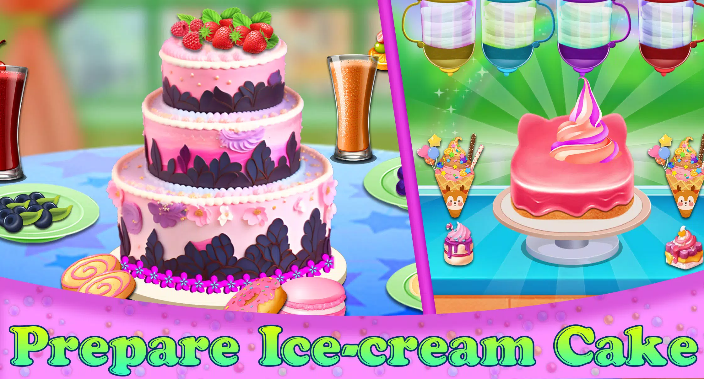 Christmas Cakes Bakery Cooking应用截图第1张