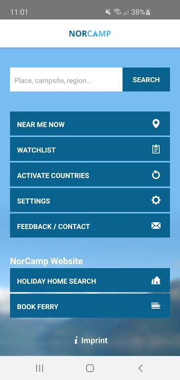 NorCamp - Scandinavia Camping應用截圖第1張