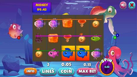 Jackpot underwater City slots स्क्रीनशॉट 3