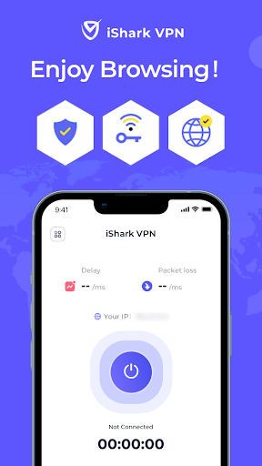 iSharkVPN - Secure & Super Vpn 스크린샷 3