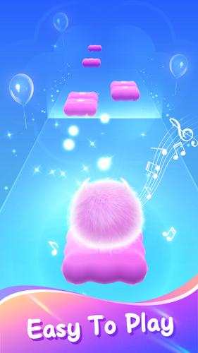 Fluffy Ball: Music Hop Game應用截圖第2張