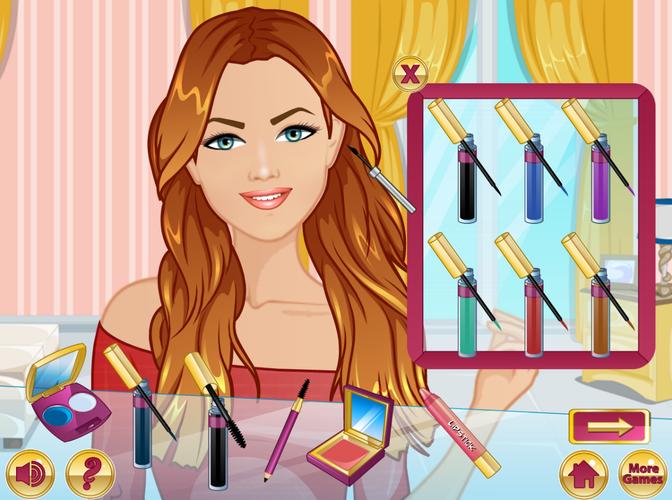 Model Star Girl Dress Up Games Captura de pantalla 2