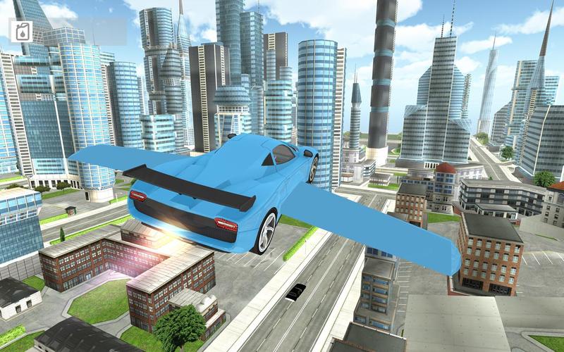 Flying Car Simulator Xtreme 3D應用截圖第0張
