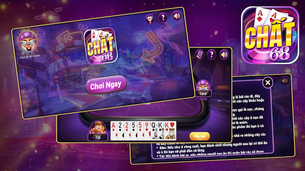 Chất68: Đánh Bài Doi Thuong应用截图第3张