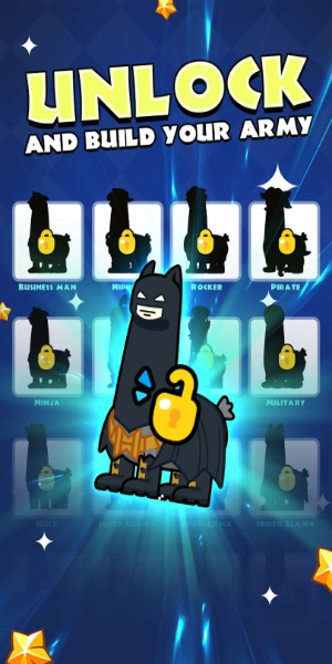 Mutant Llama: IDLE Breed Games Captura de pantalla 2