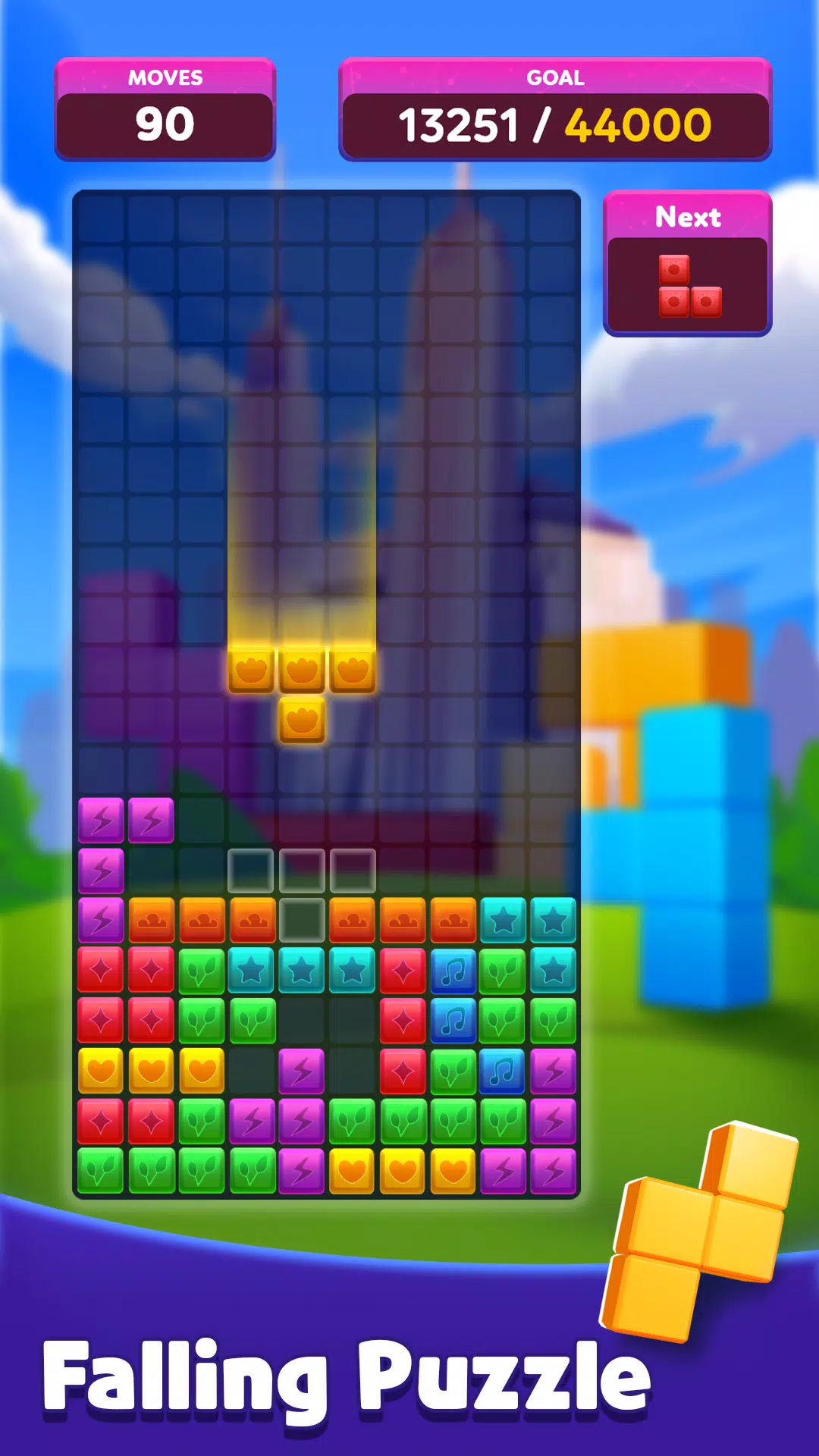 Classic Falling Brick應用截圖第0張