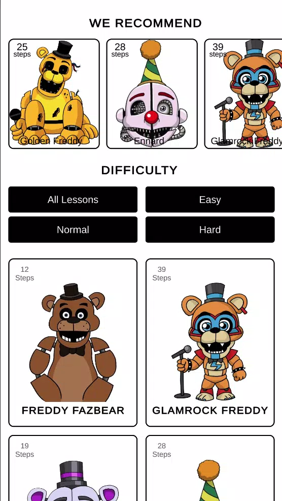How to draw fnaffs ဖန်သားပြင်ဓာတ်ပုံ 0