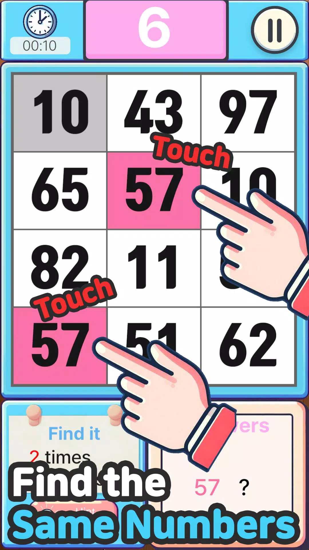 Schermata Number Search - For the Genius 0