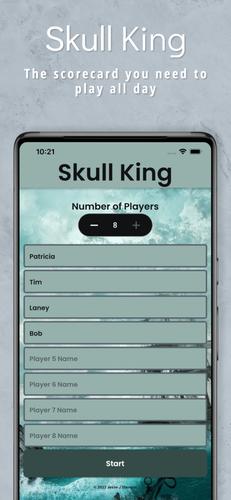 Skull King Scorekeeper應用截圖第0張