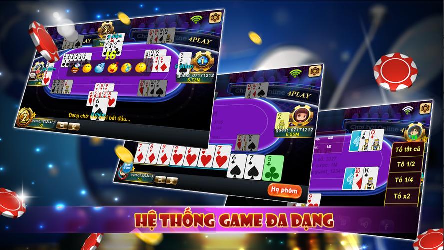 4Play - Xì Tố Xì Phé Online應用截圖第2張