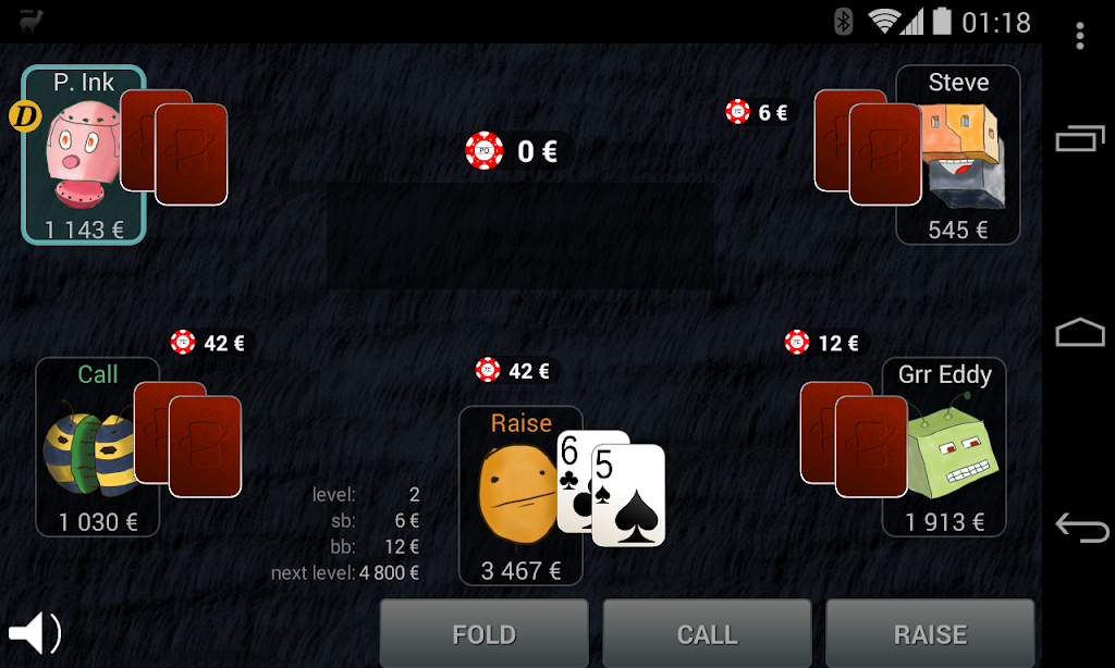 Bots Don't Bluff Offline Poker應用截圖第1張