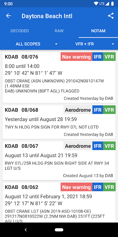 Avia Weather – METAR & TAF Mod Ekran Görüntüsü 3