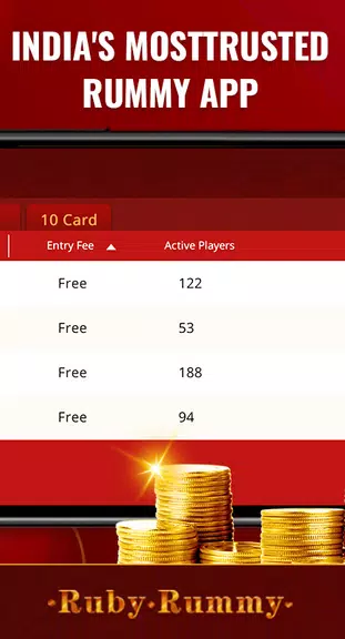 Ruby Rummy 스크린샷 1