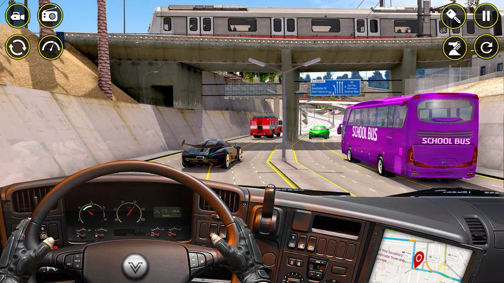 School Bus Coach Driver Games應用截圖第3張