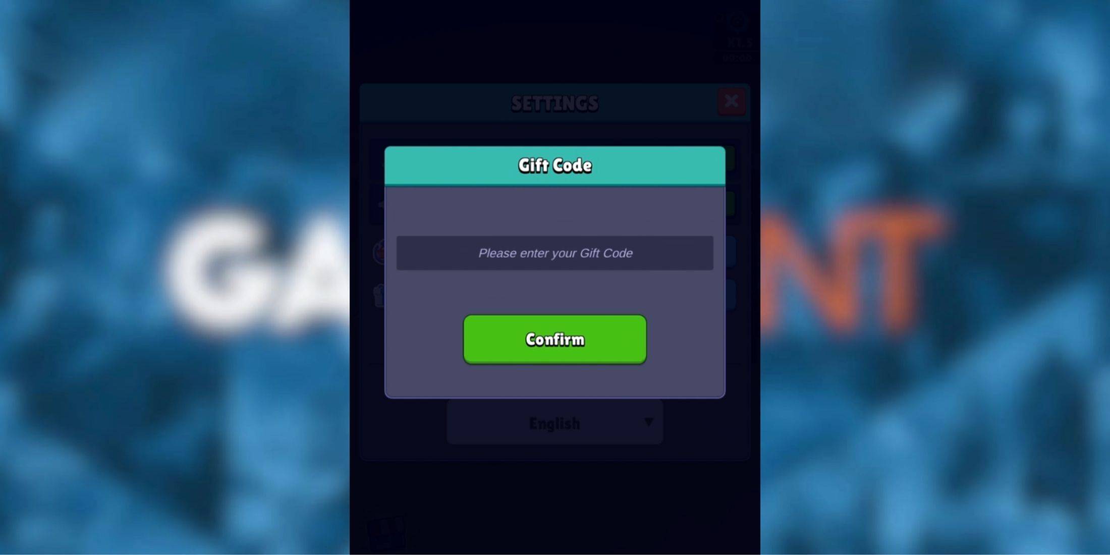 Image: Redemption Menu