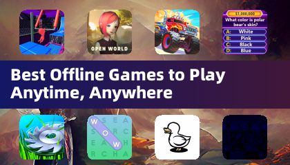 Best Offline Games to Play Anytime, Anywhere