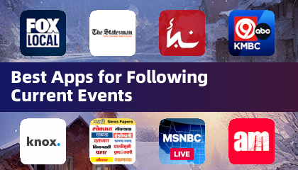 Pinakamahusay na apps para sa pagsunod sa kasalukuyang mga kaganapan