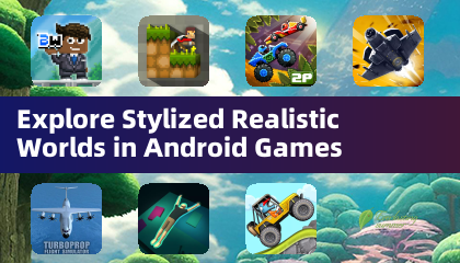 android ဂိမ်းများတွင် stylized လက်တွေ့ကျကျကမ္ဘာကိုစူးစမ်းလေ့လာပါ