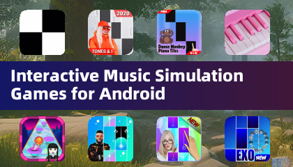 Juegos de simulación musical interactiva para Android