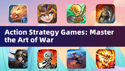 Jeux de stratégie d'action: maîtriser l'art de la guerre