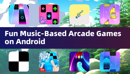 Android용 재미있는 음악 기반 아케이드 게임