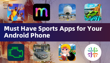 Android 휴대폰용 스포츠 앱이 있어야 합니다.