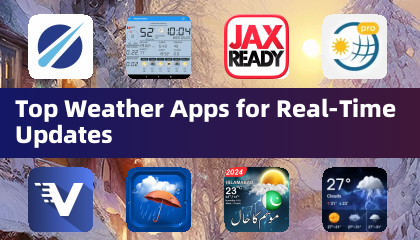 Aplicaciones Meteorológicas Principales para Actualizaciones en Tiempo Real