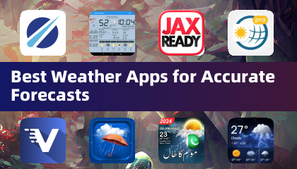 정확한 일기예보를 위한 최고의 날씨 앱